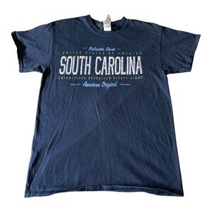 South Carolina Shirt Mens Medium Palmetto State‎ American Original Gildan Tee